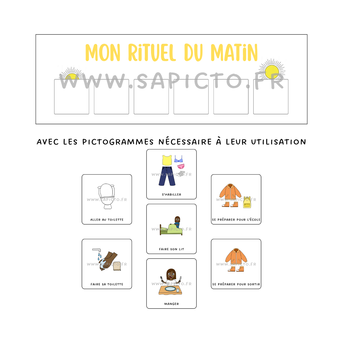 Mon rituel du matin