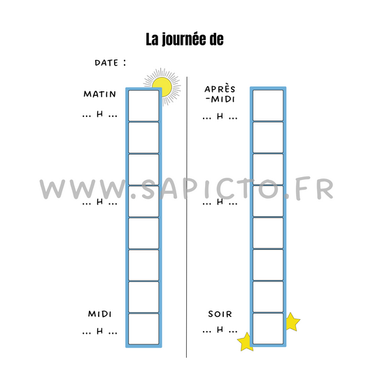 Planning journalier