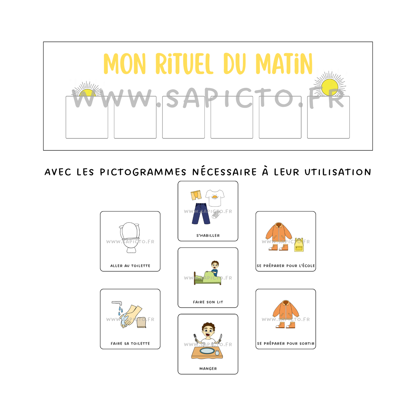 Mon rituel du matin