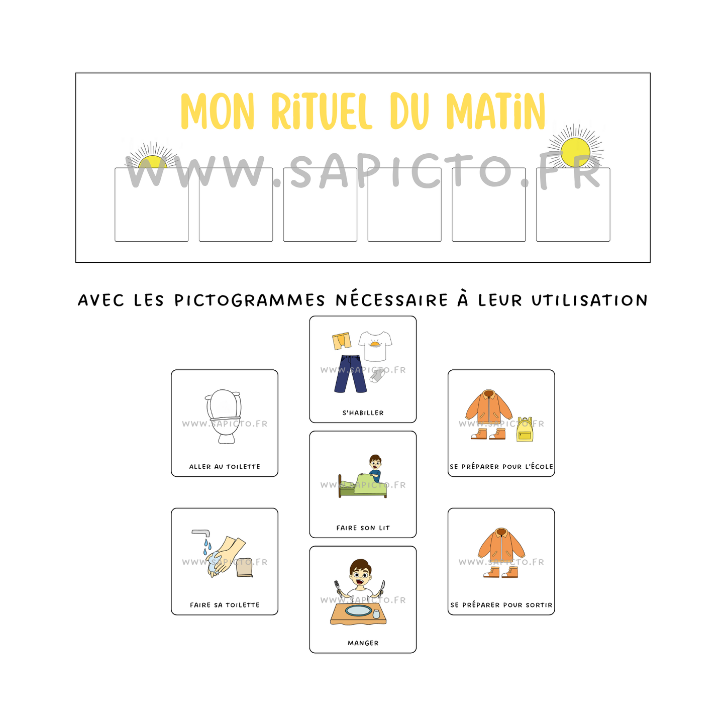 Mon rituel du matin