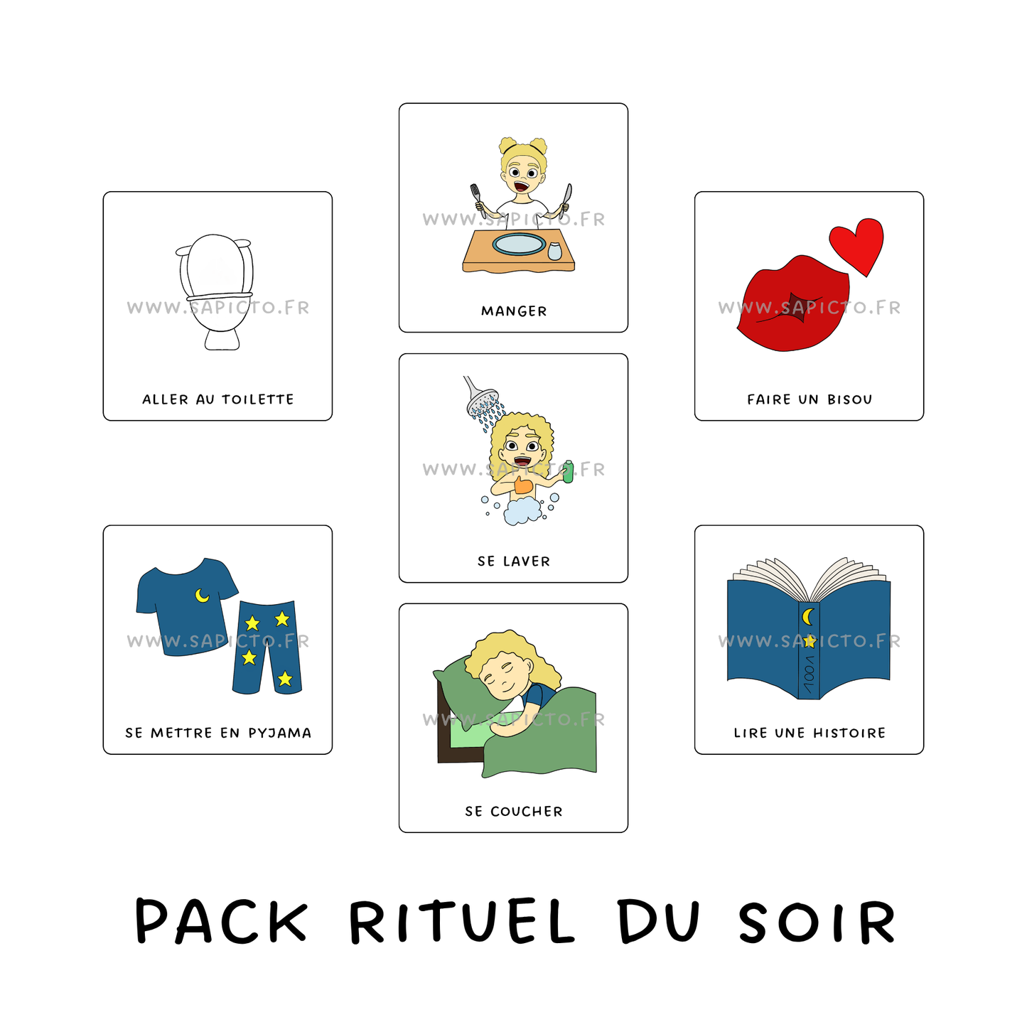 Pack Mon rituel du soir