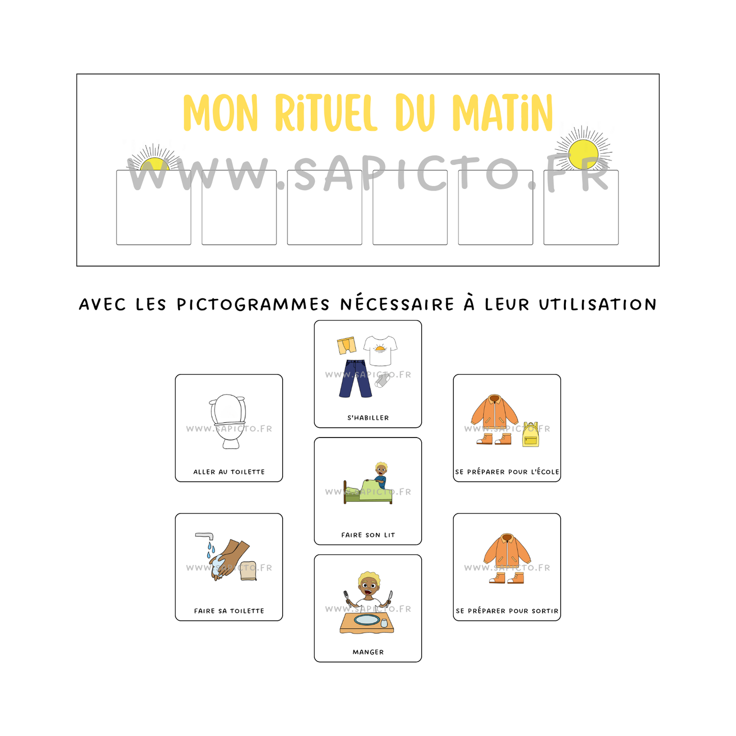 Mon rituel du matin