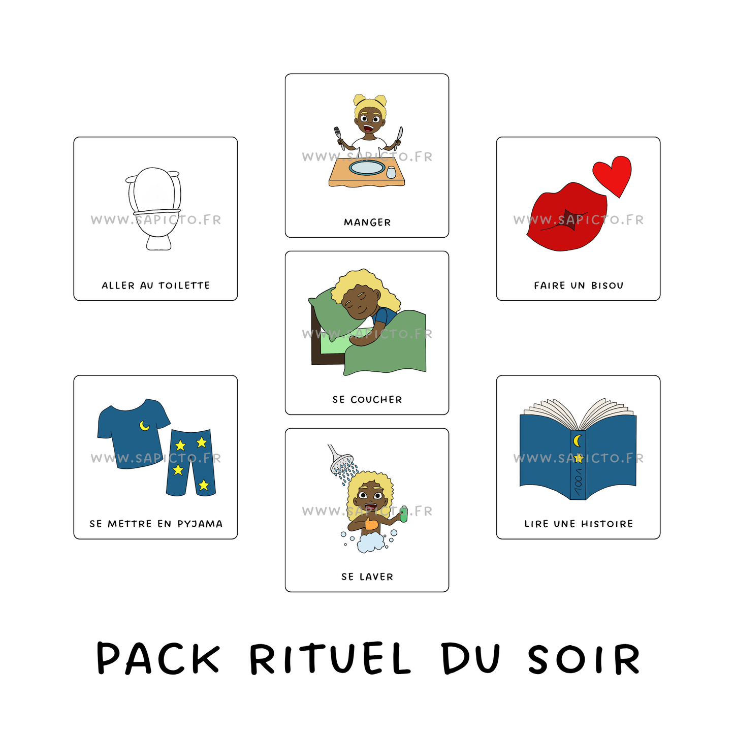Pack Mon rituel du soir