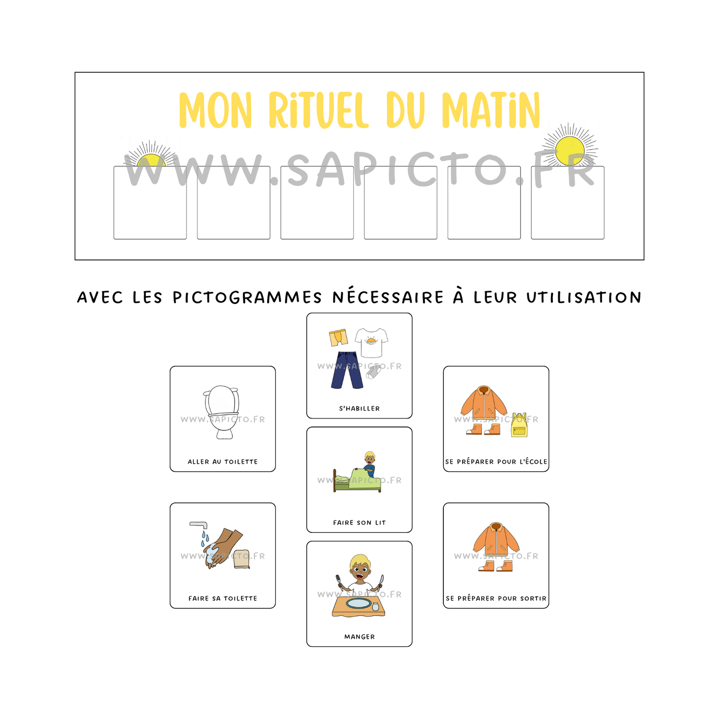 Mon rituel du matin