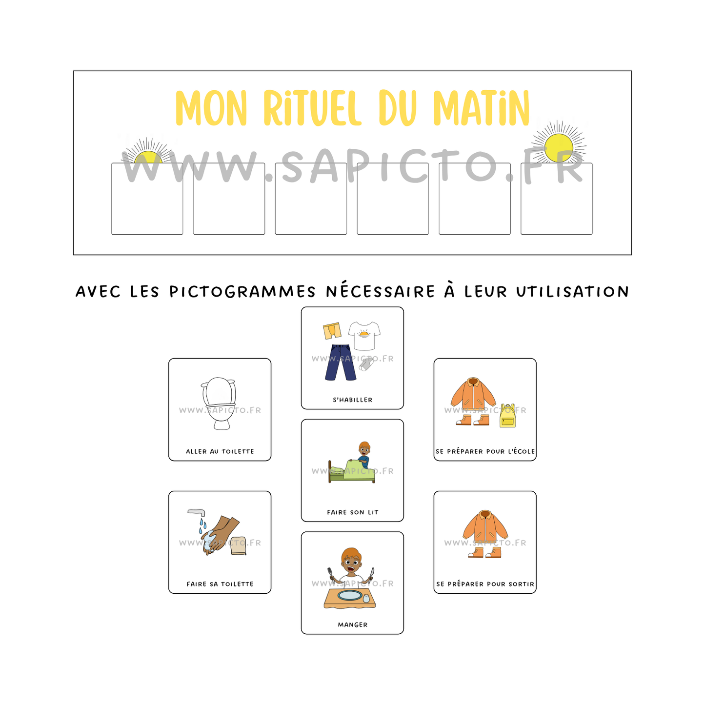 Mon rituel du matin