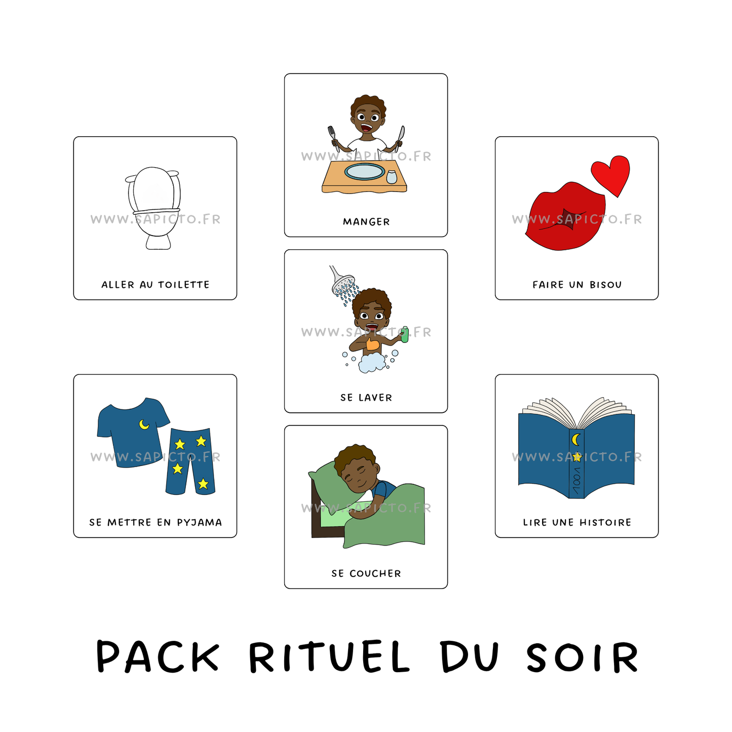 Pack Mon rituel du soir