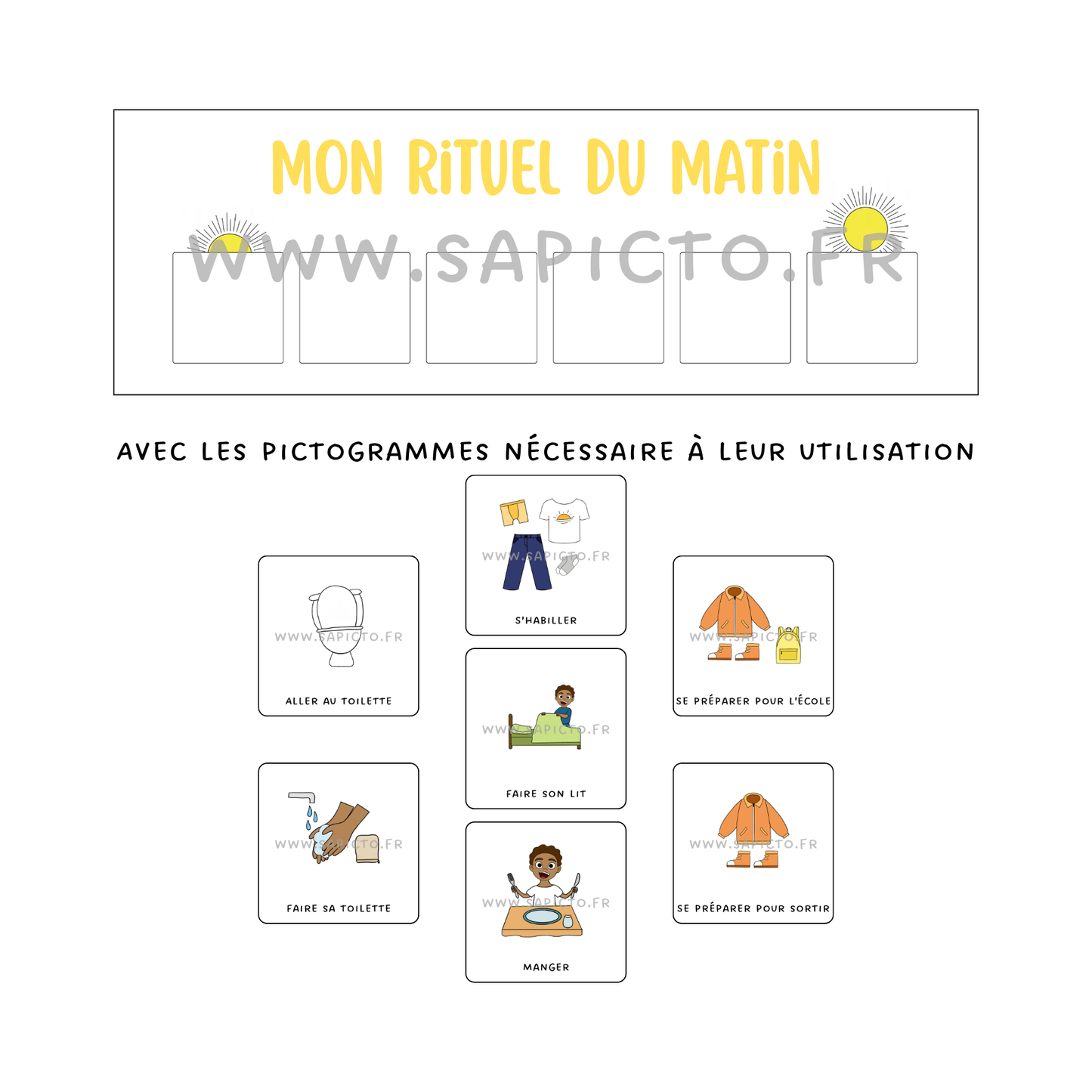 Mon rituel du matin