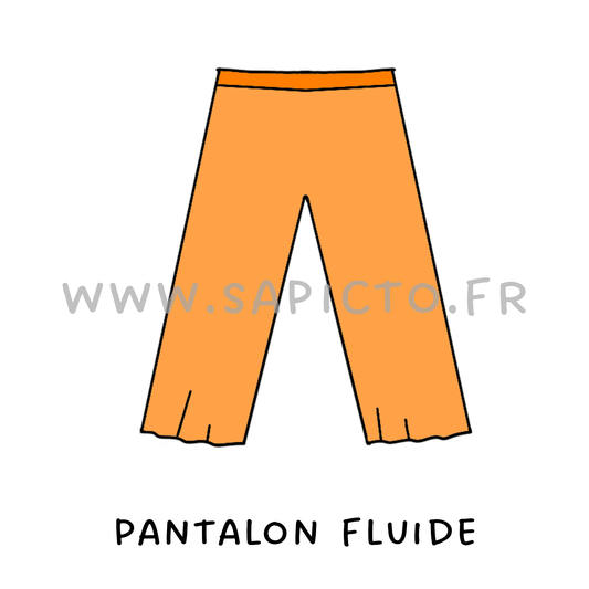 Pantalon large