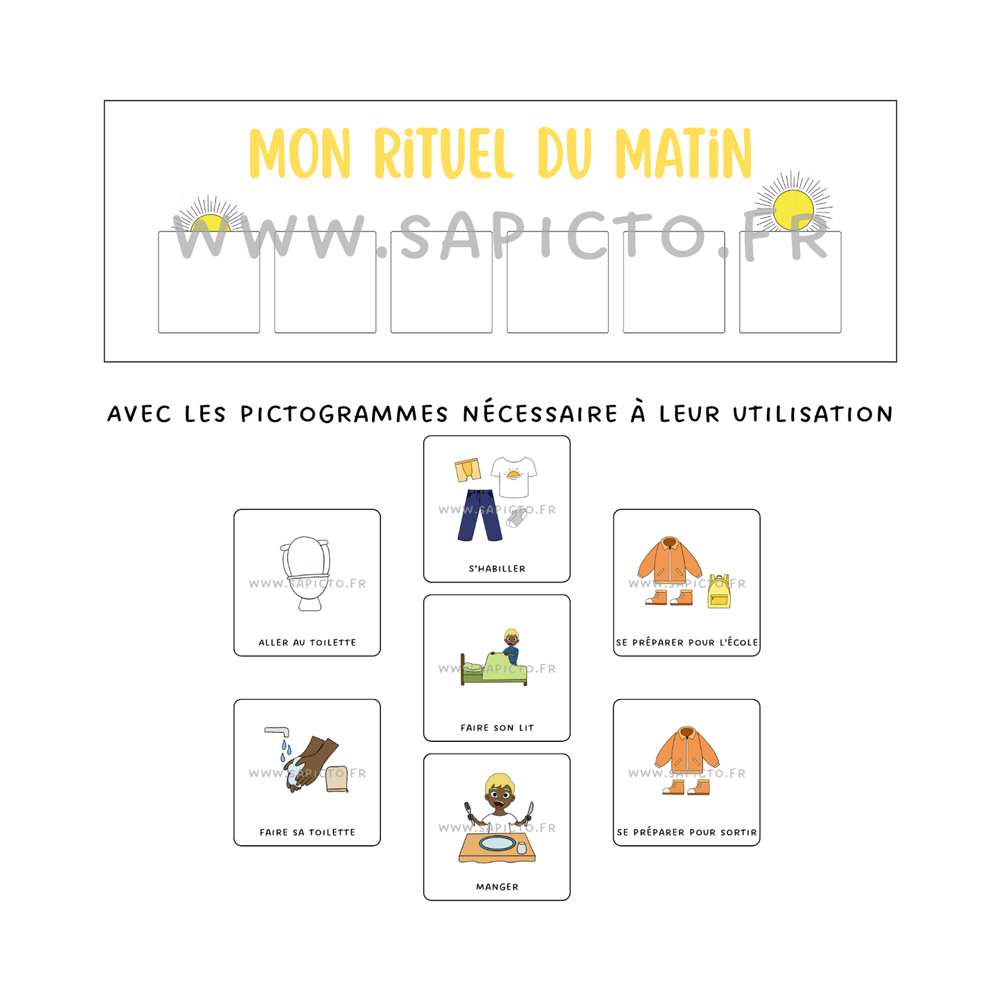 Mon rituel du matin