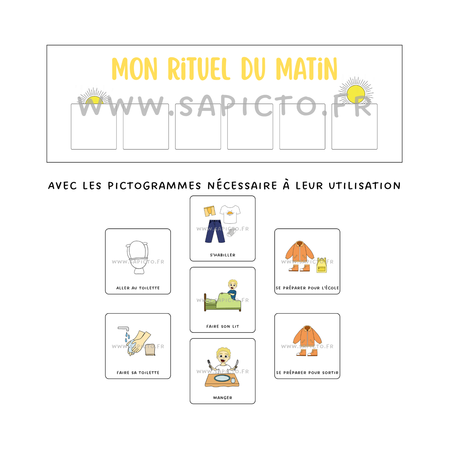 Mon rituel du matin