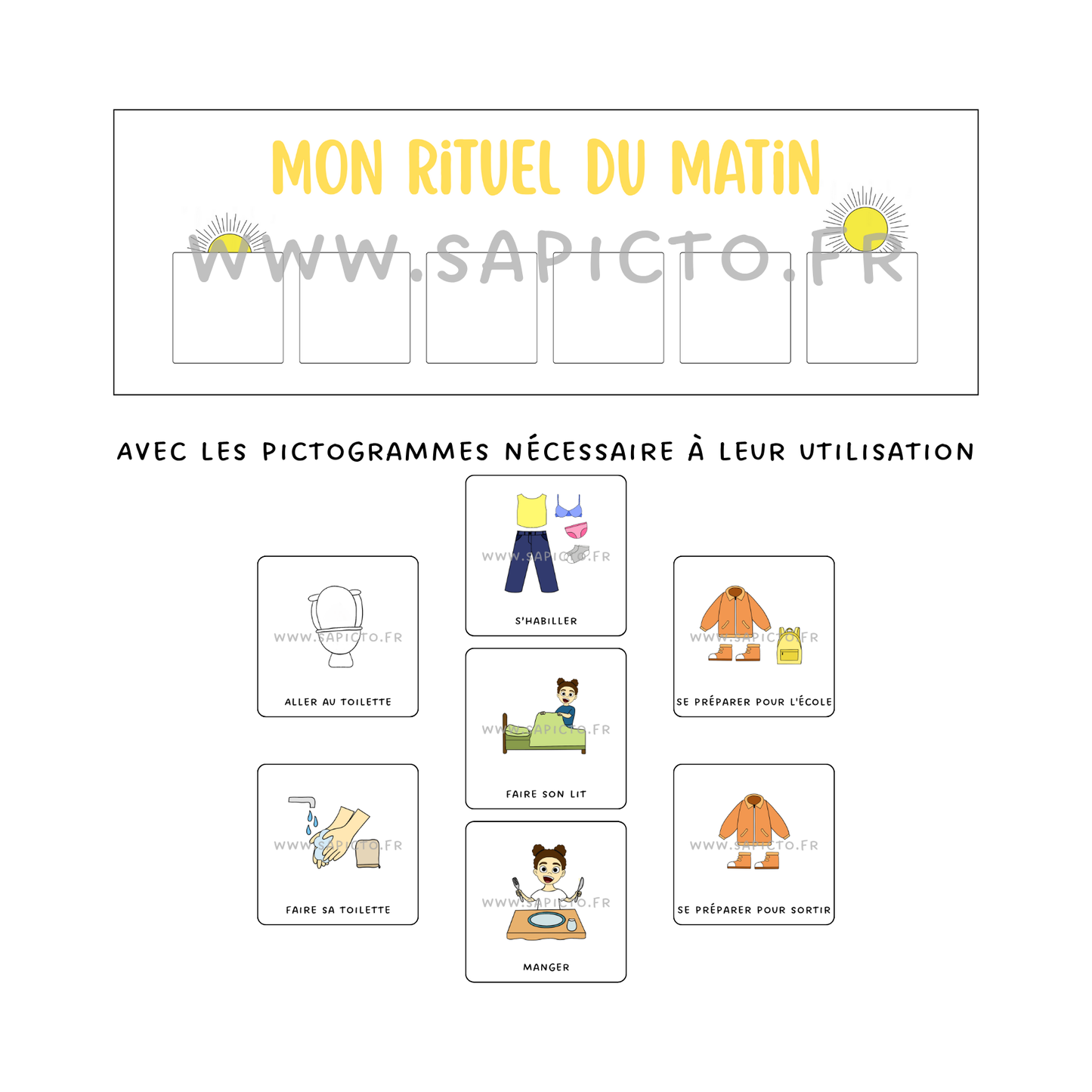 Mon rituel du matin