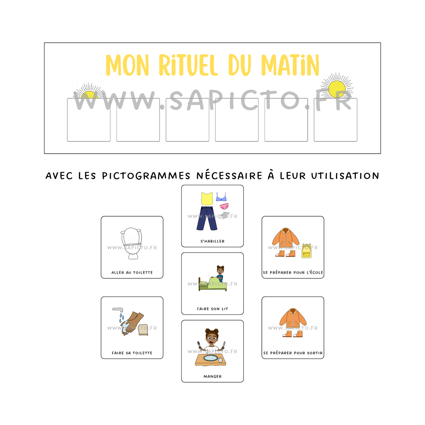 Mon rituel du matin