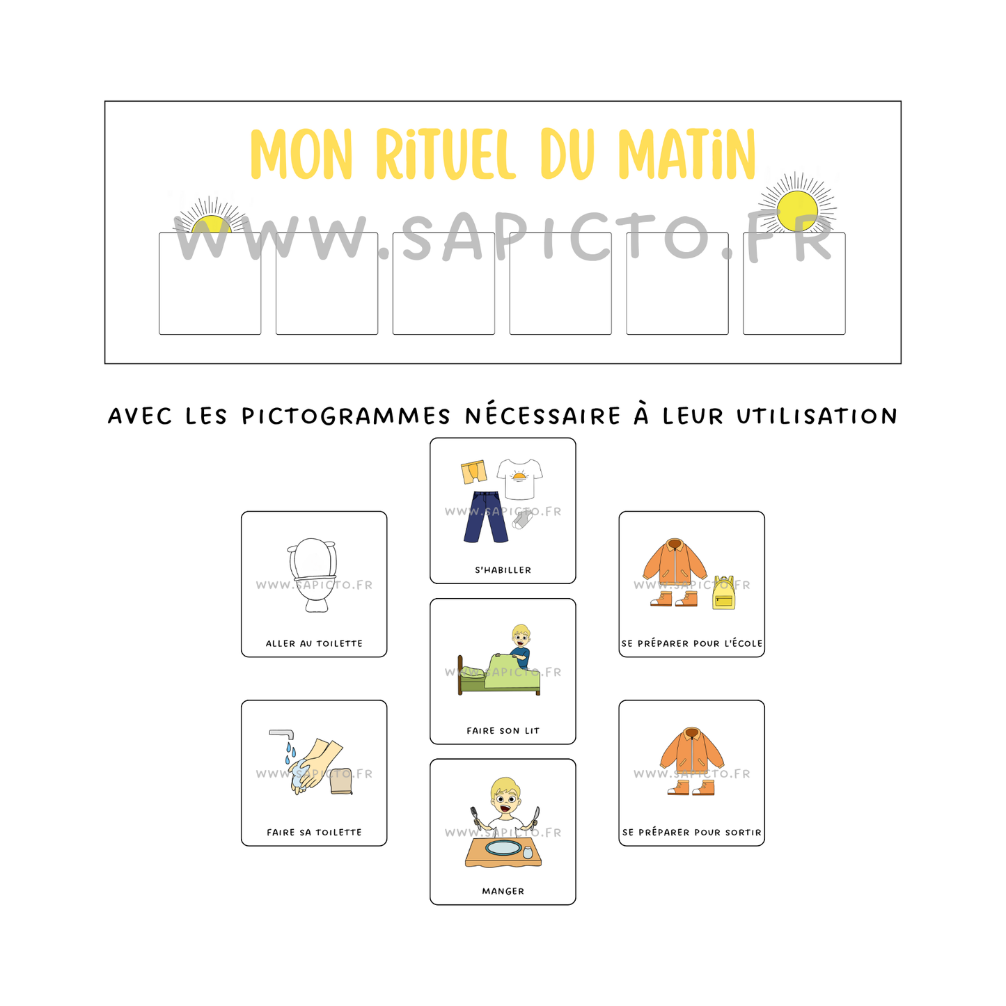 Mon rituel du matin