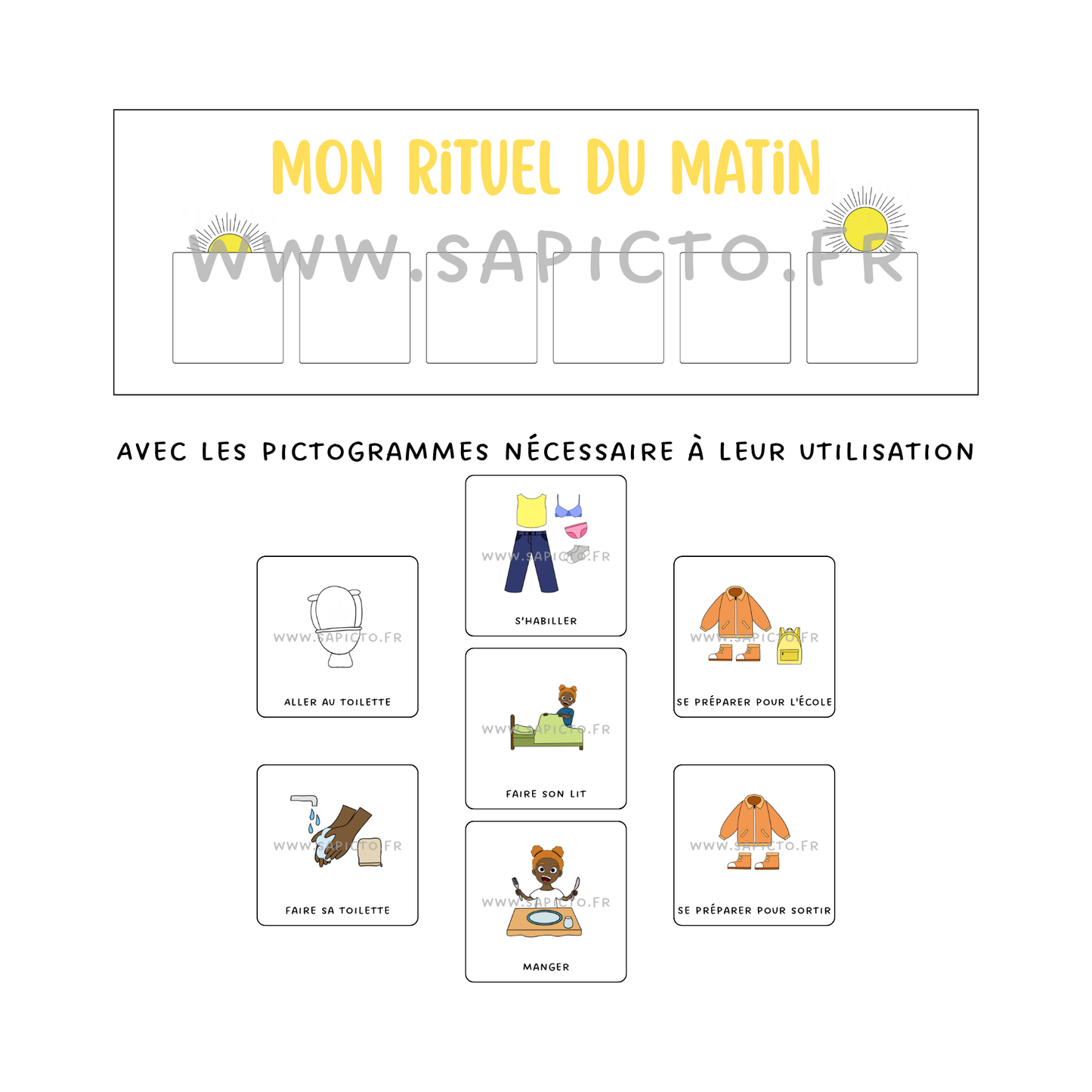 Mon rituel du matin