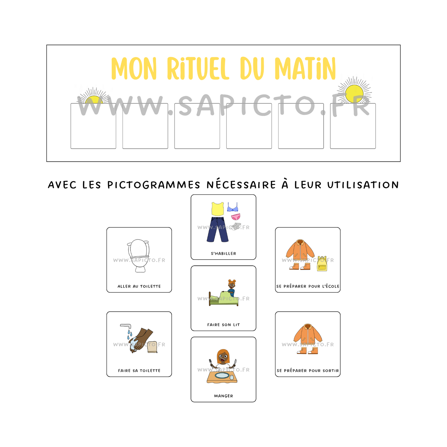 Mon rituel du matin