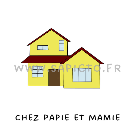 Chez papi et mamie