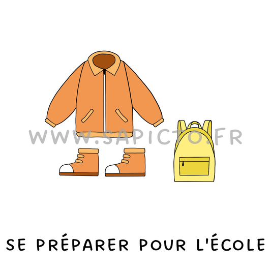 Se préparer pour l'école