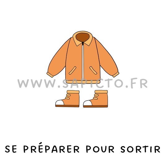 Se préparer pour sortir