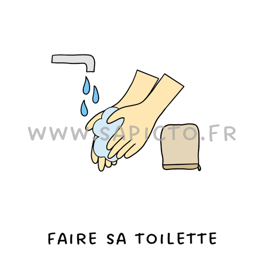 Faire sa toilette