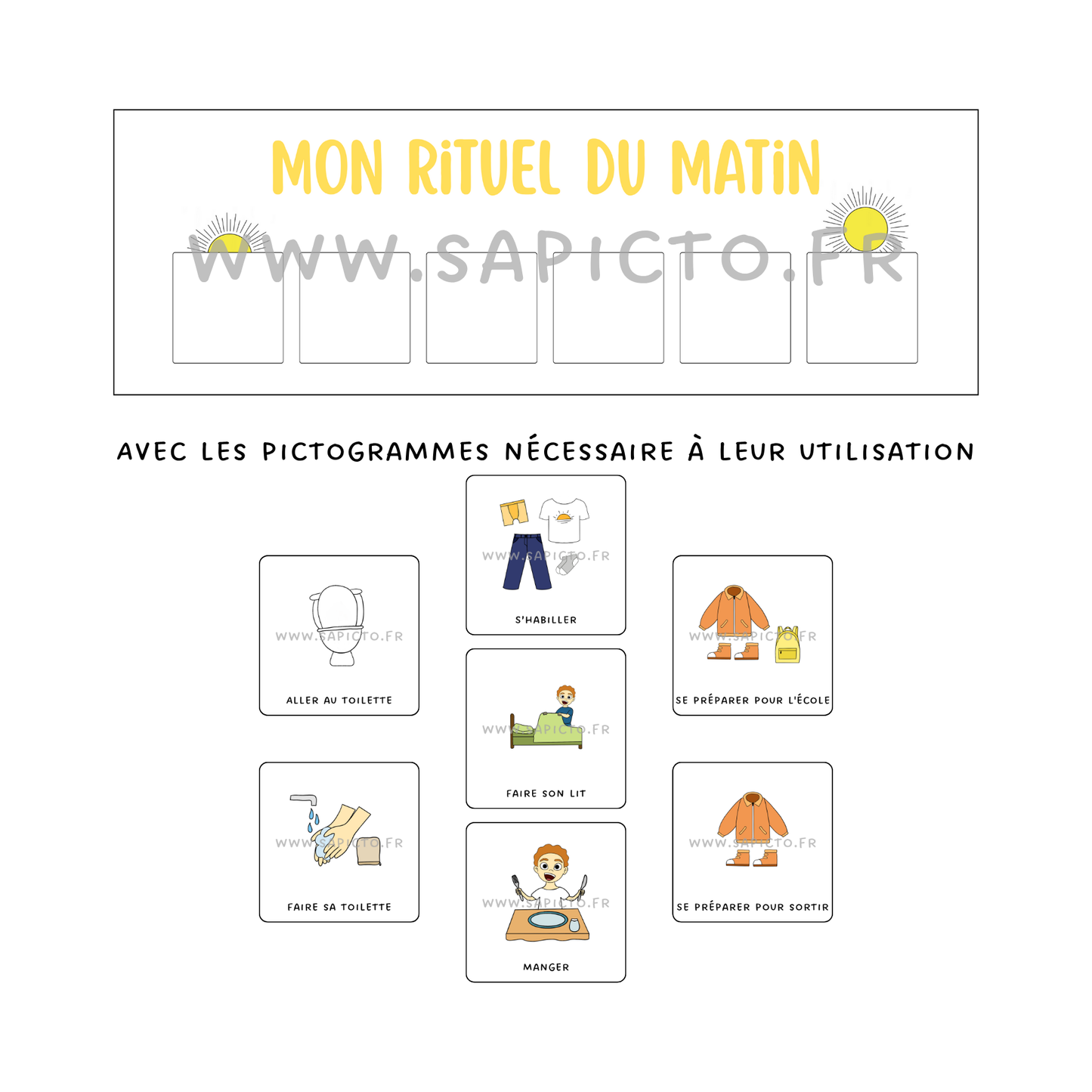 Mon rituel du matin