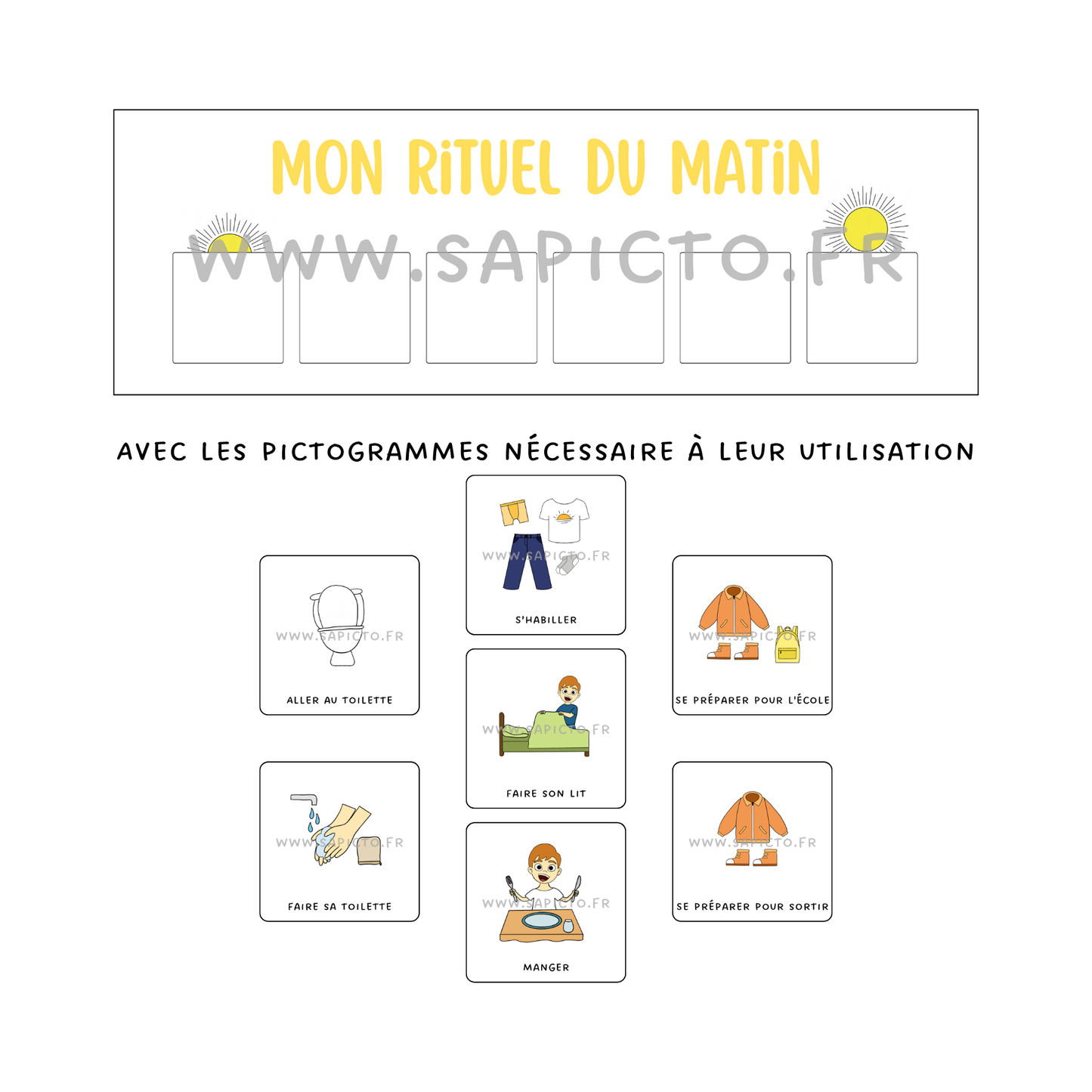 Mon rituel du matin