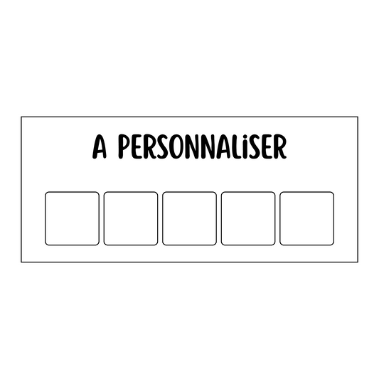Support à personnaliser