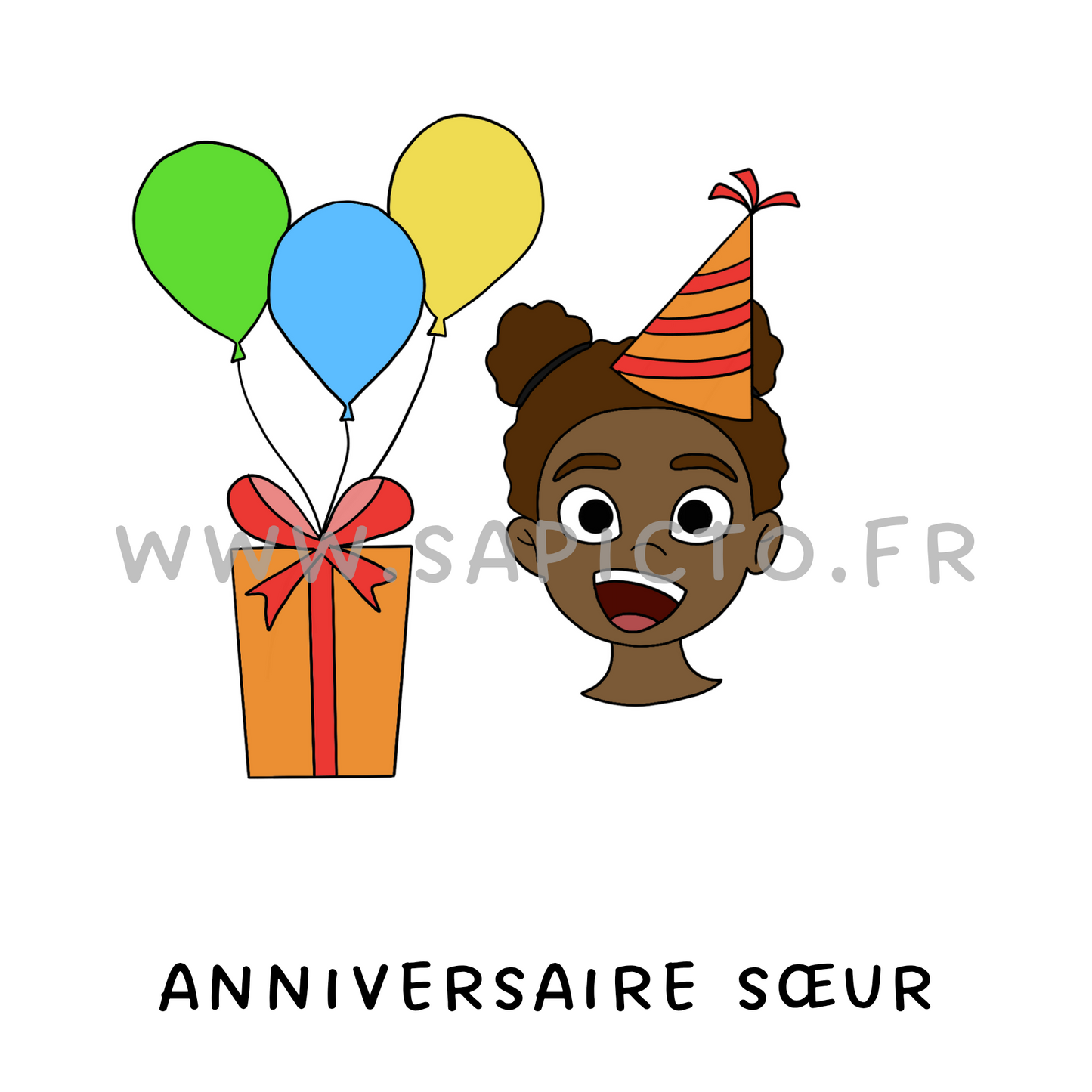 Anniversaire sœur