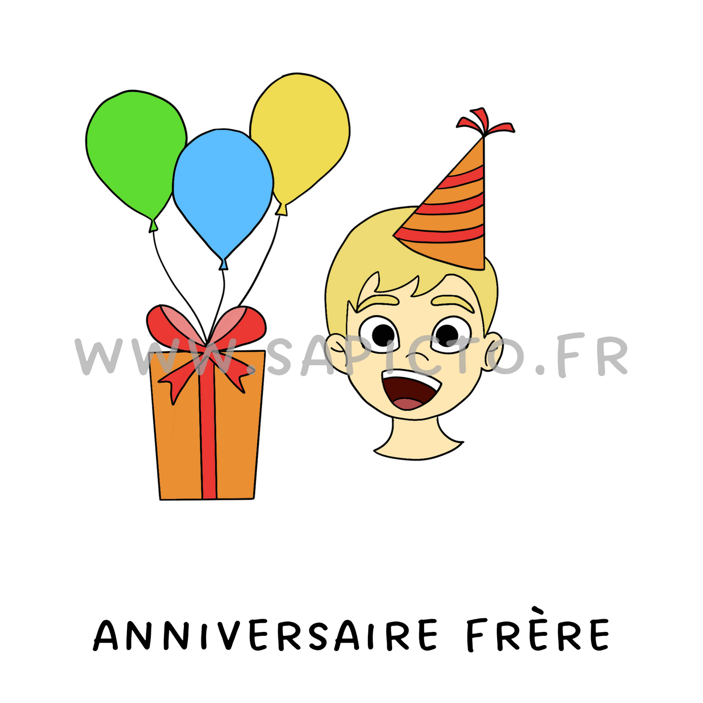 Anniversaire frère