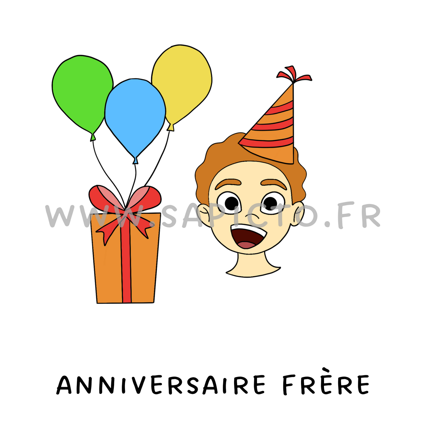 Anniversaire frère