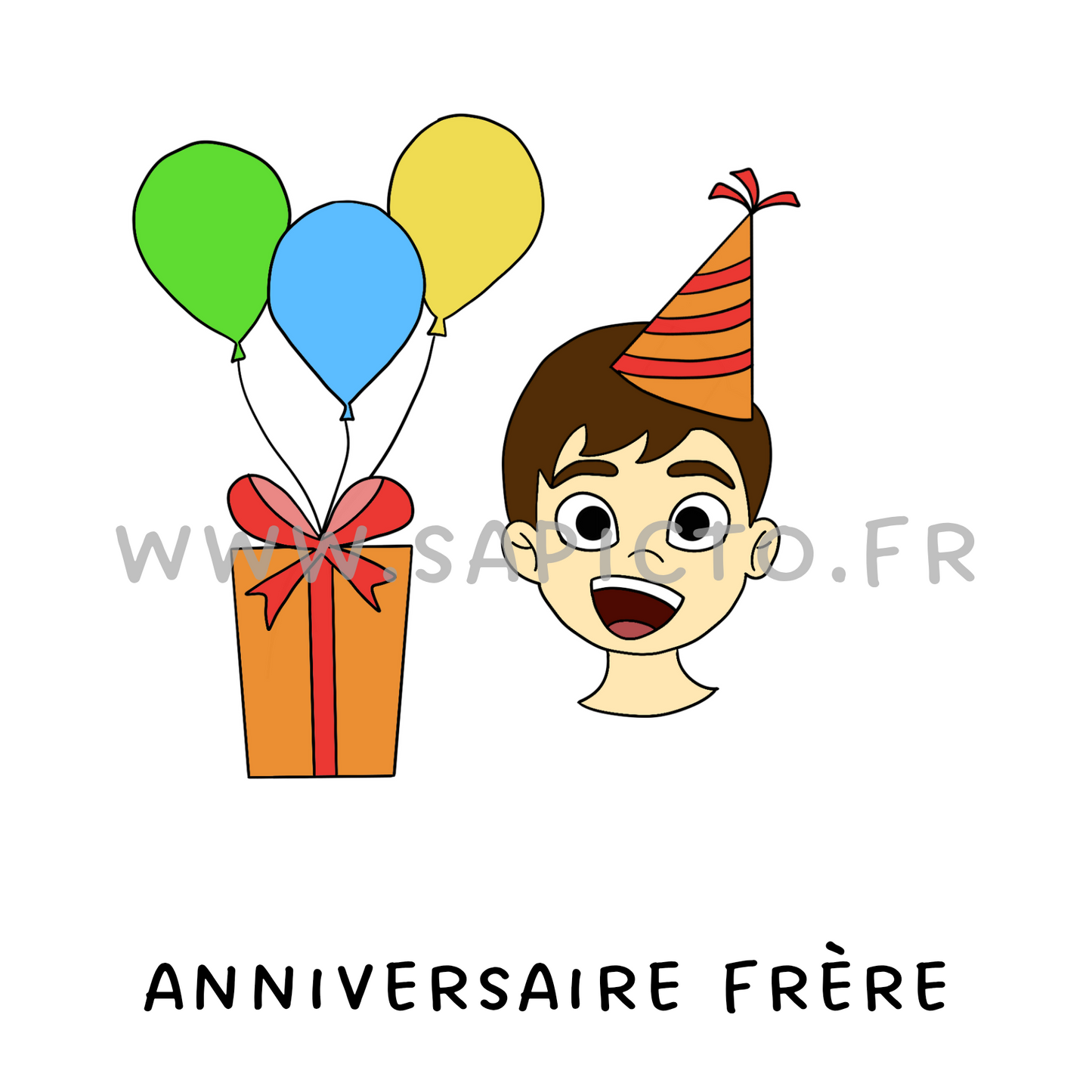 Anniversaire frère