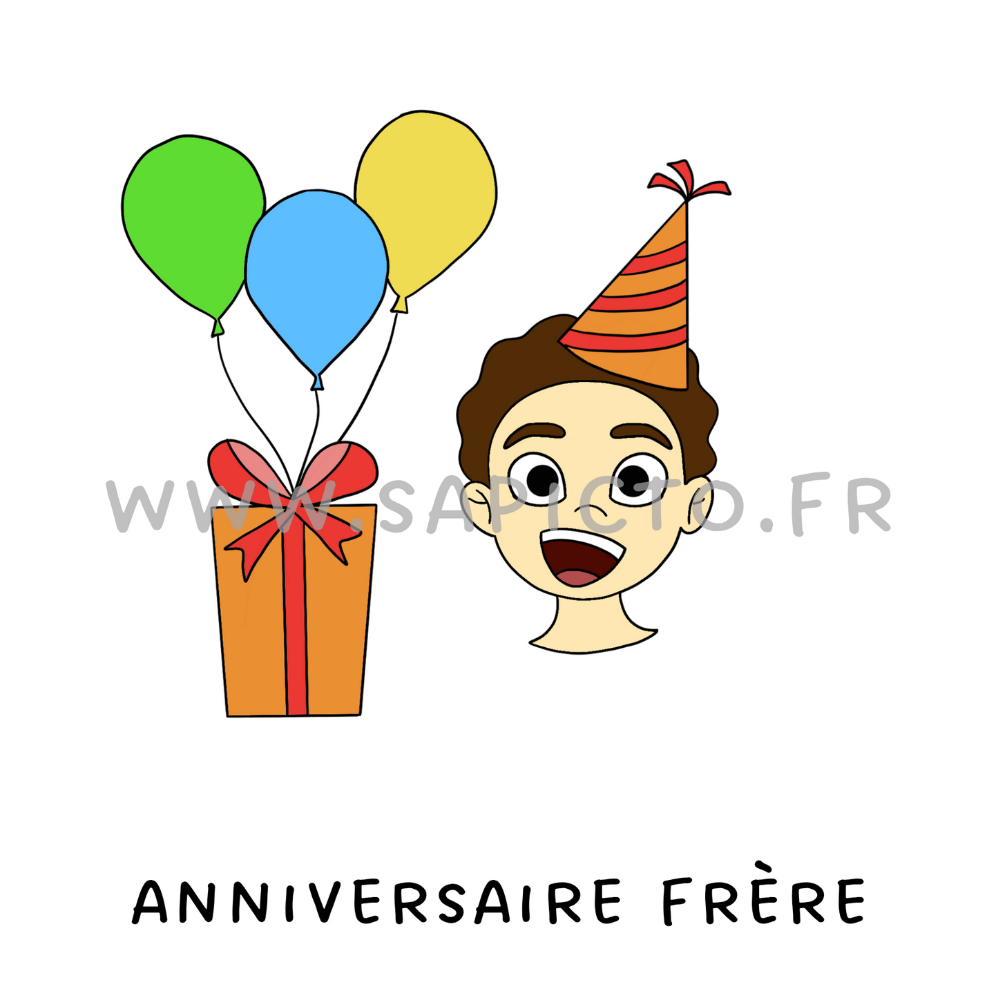 Anniversaire frère