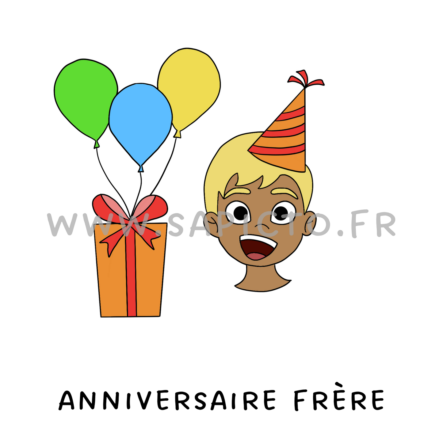 Anniversaire frère