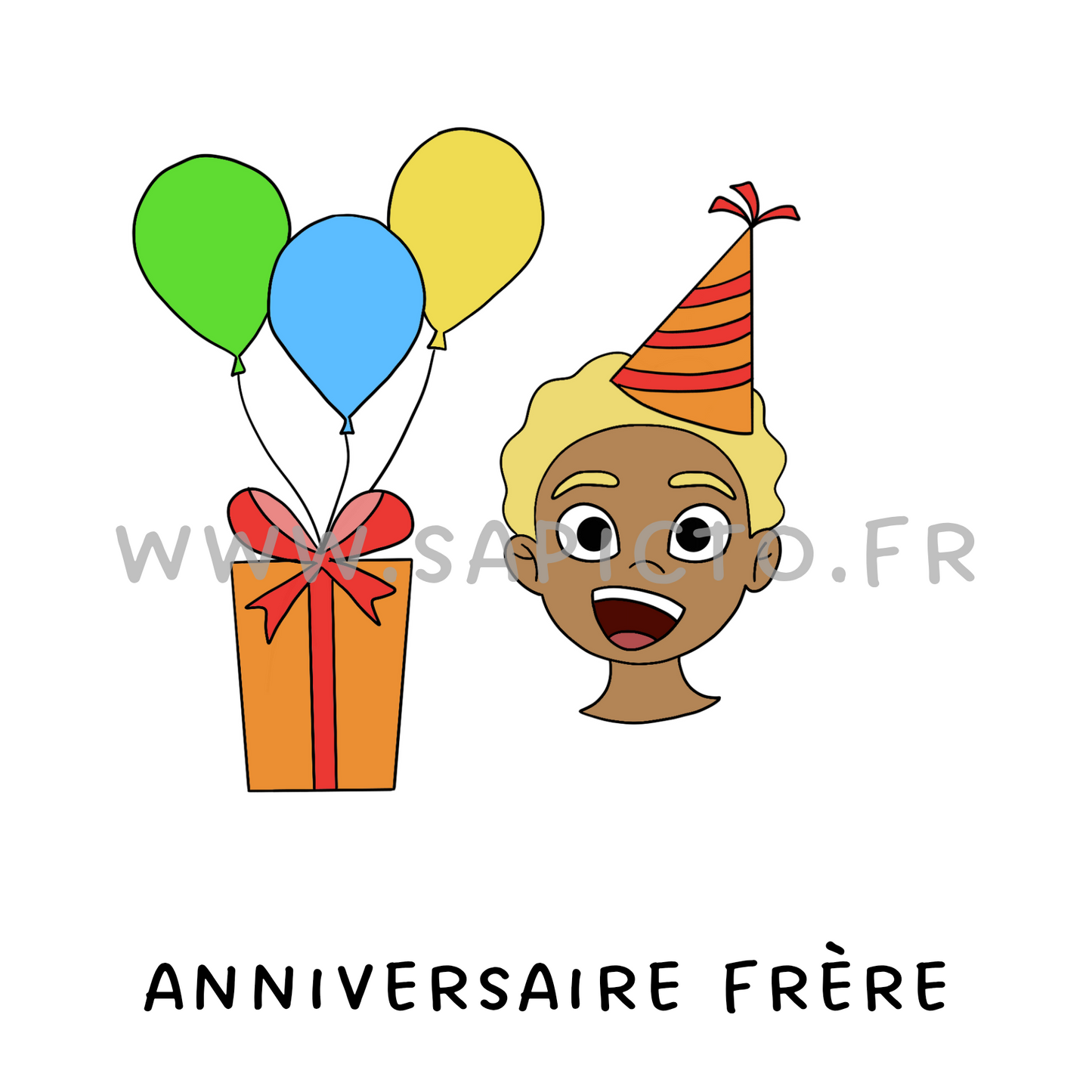 Anniversaire frère