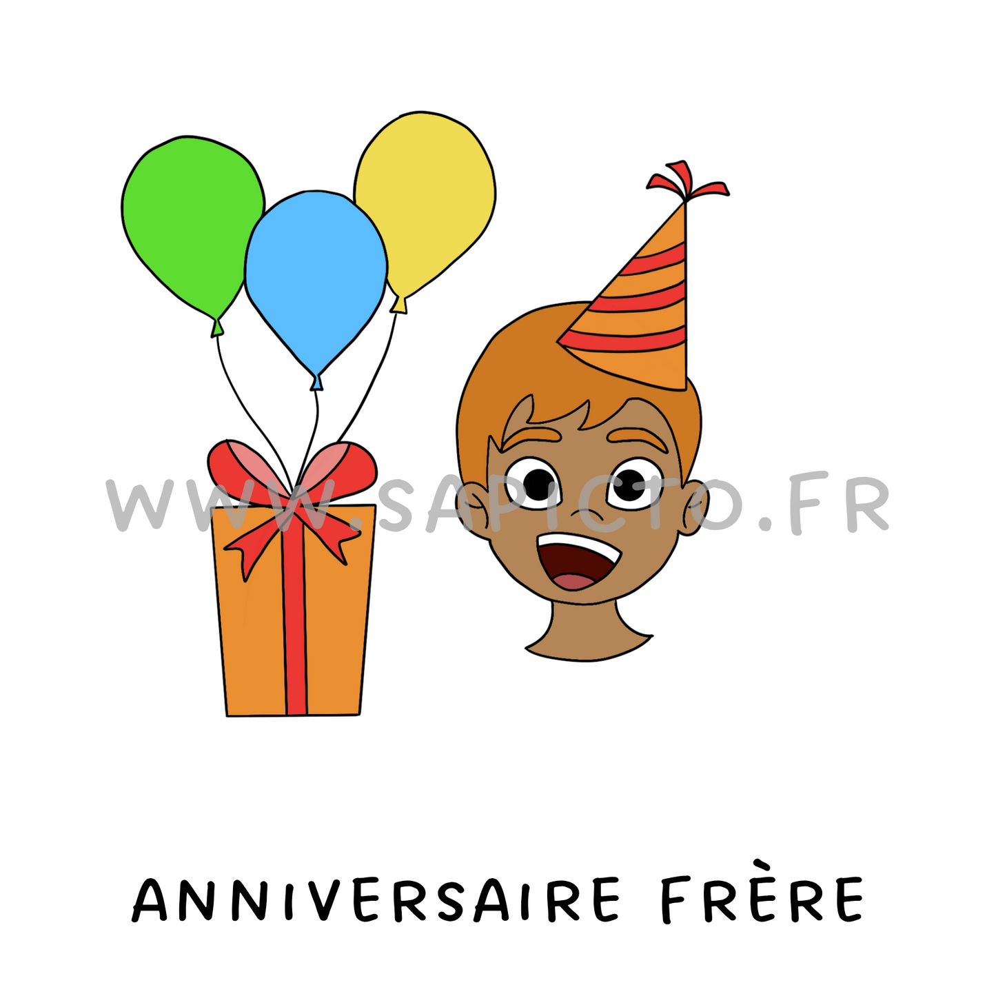 Anniversaire frère