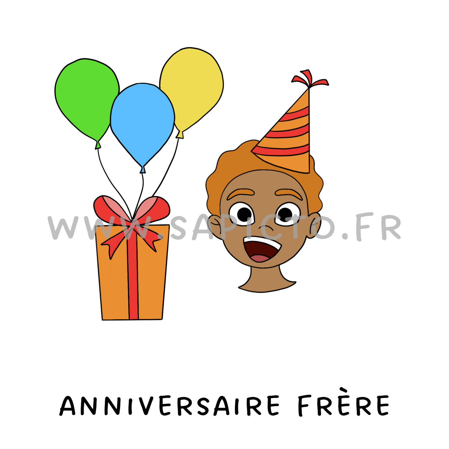 Anniversaire frère