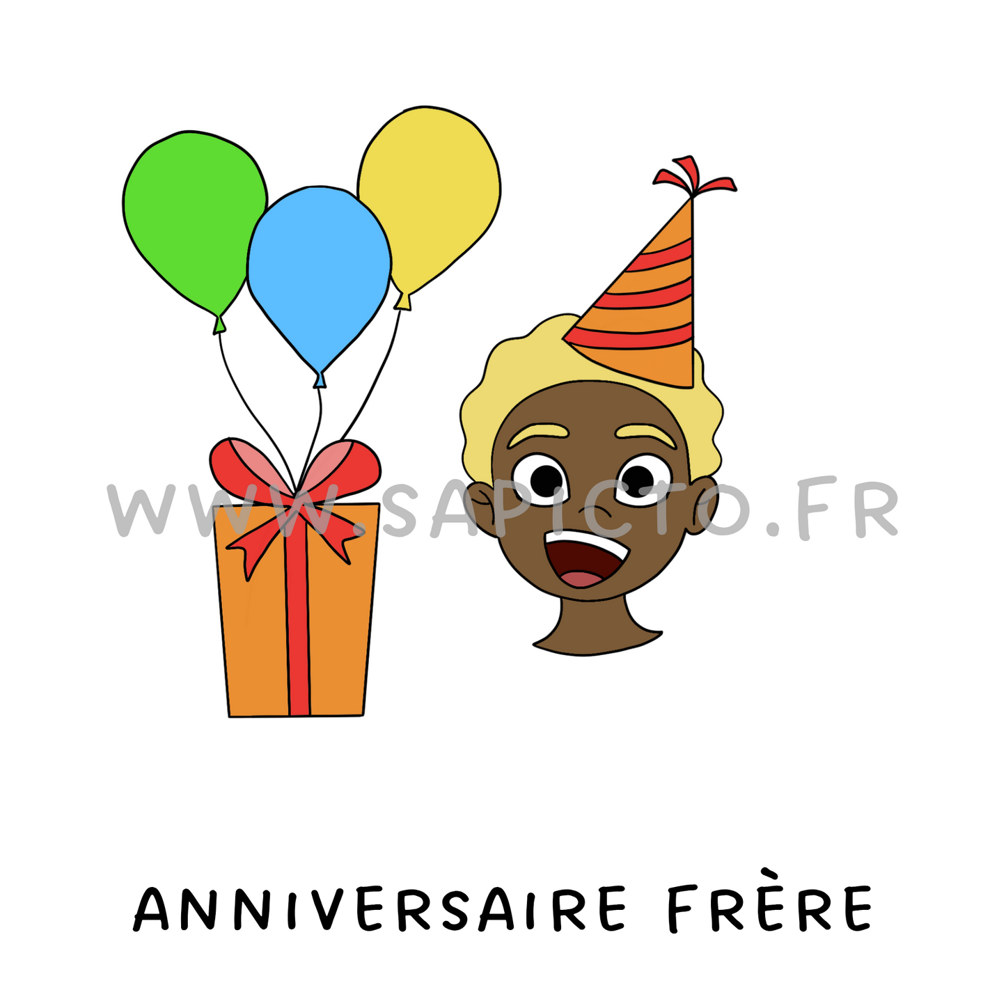 Anniversaire frère