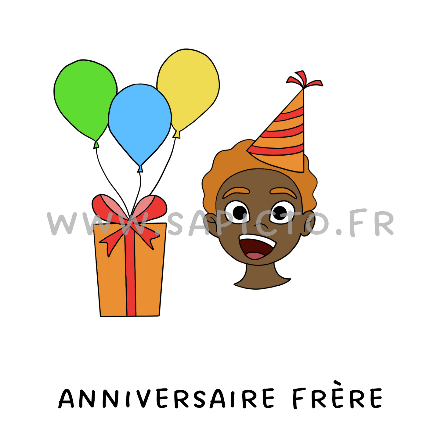 Anniversaire frère
