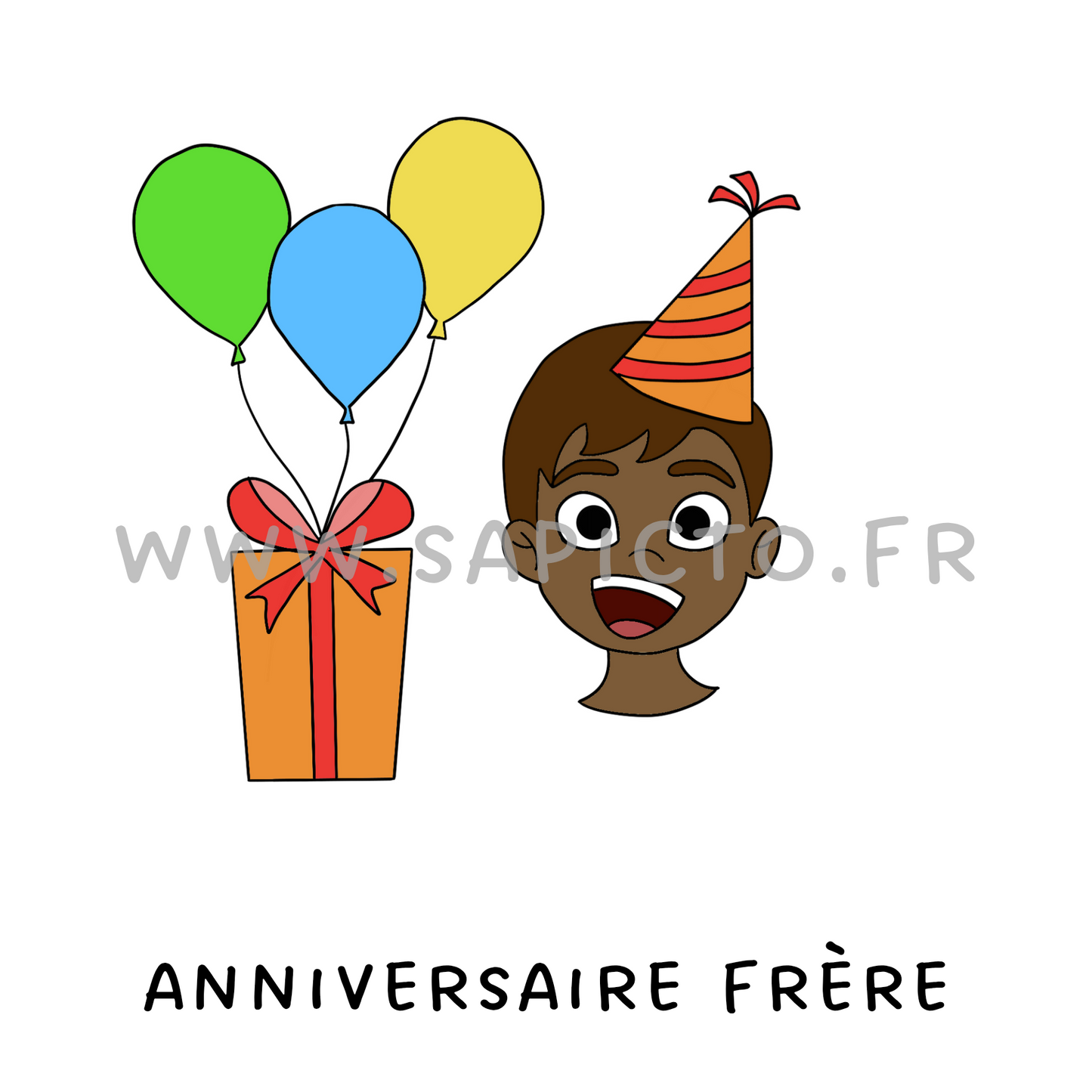 Anniversaire frère