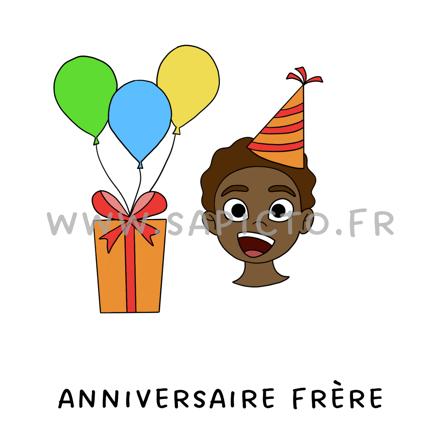 Anniversaire frère