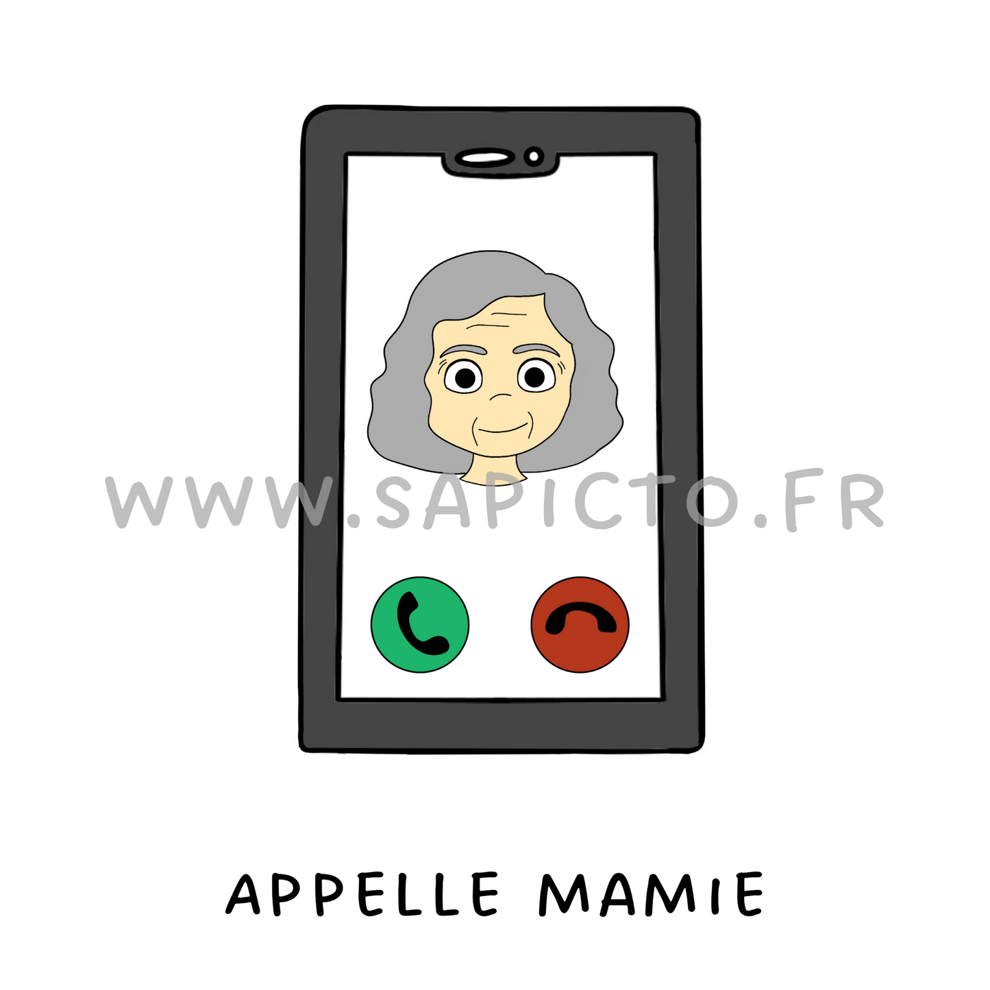 Appelle mamie