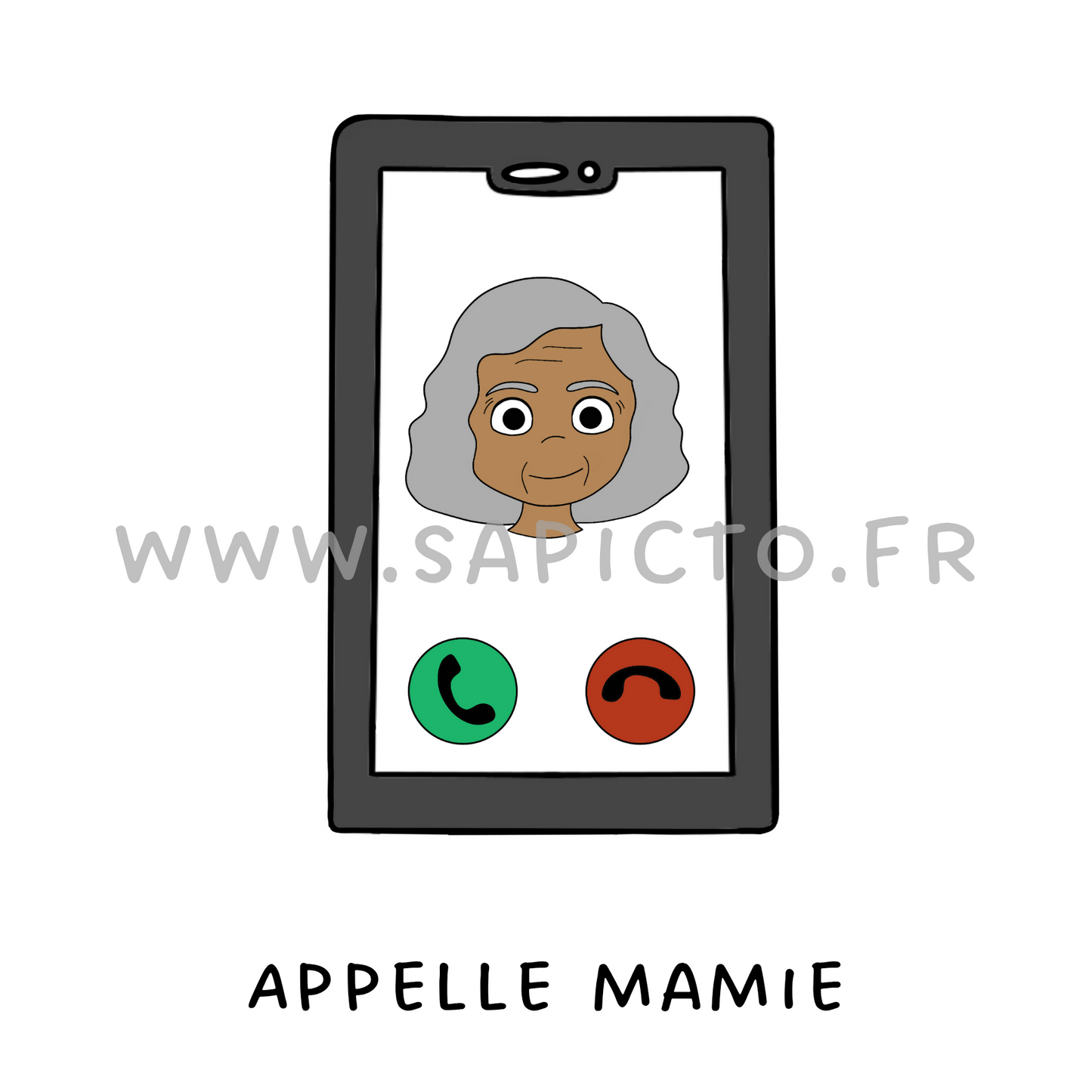 Appelle mamie
