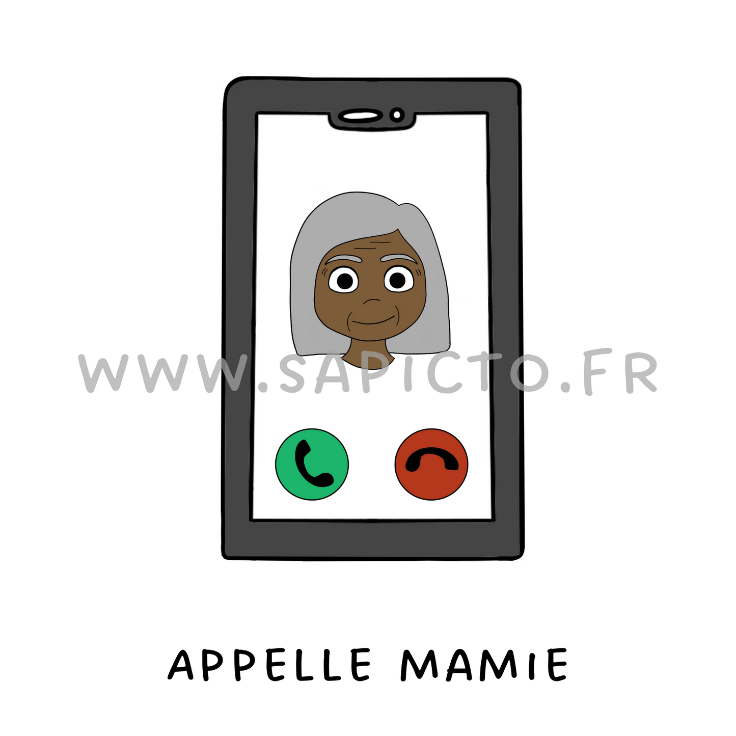 Appelle mamie