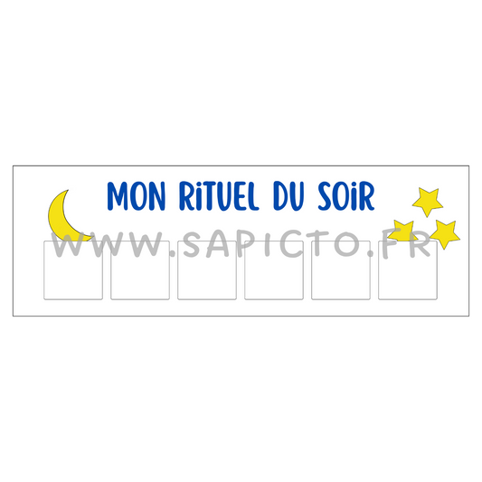 Mon rituel du soir (seul)