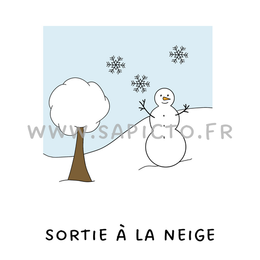 Sortie à la neige