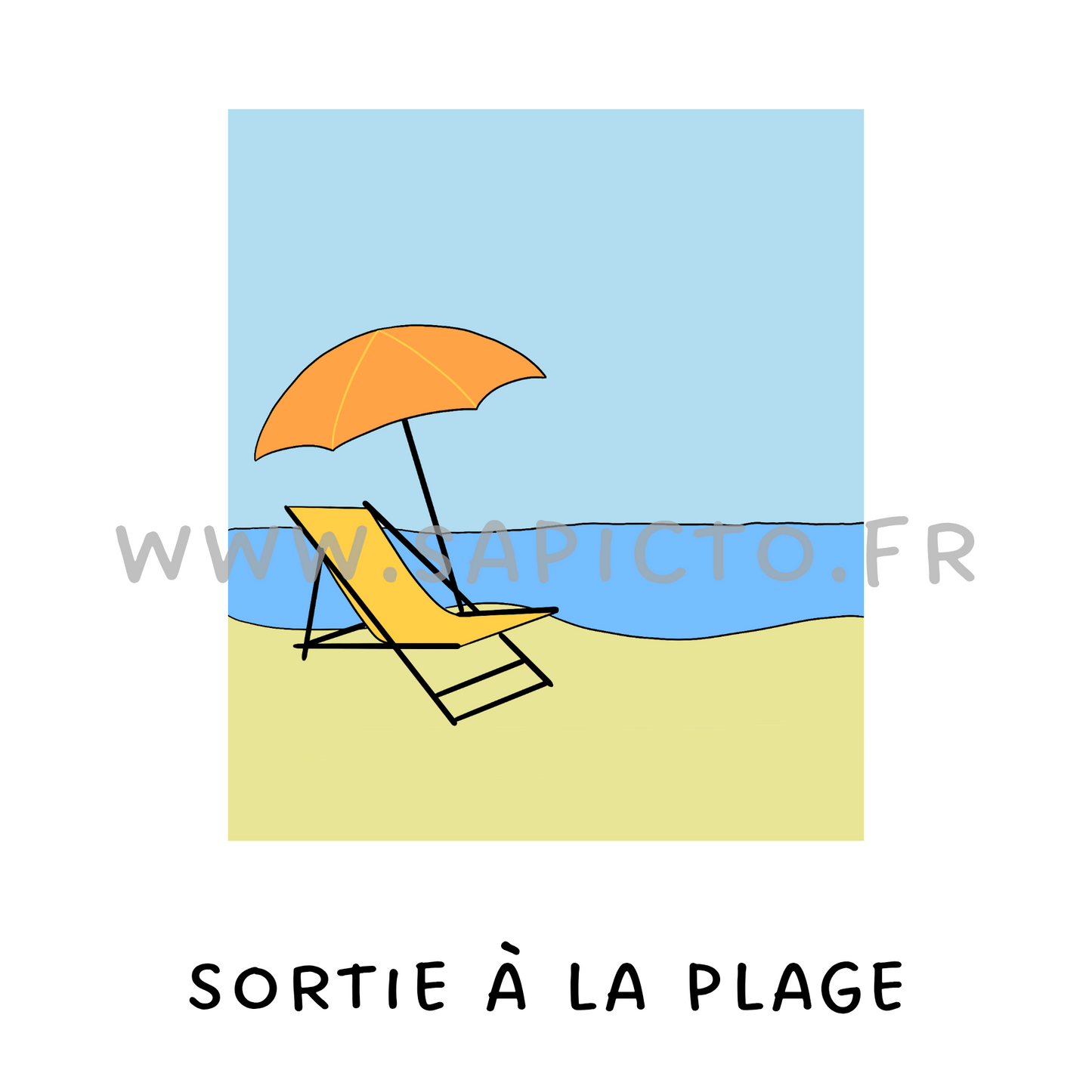 Sortie à la plage