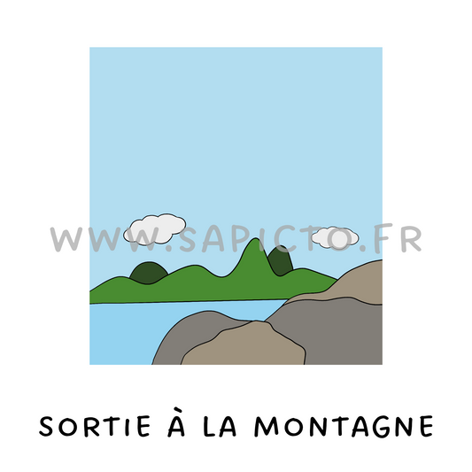 Sortie à la montagne