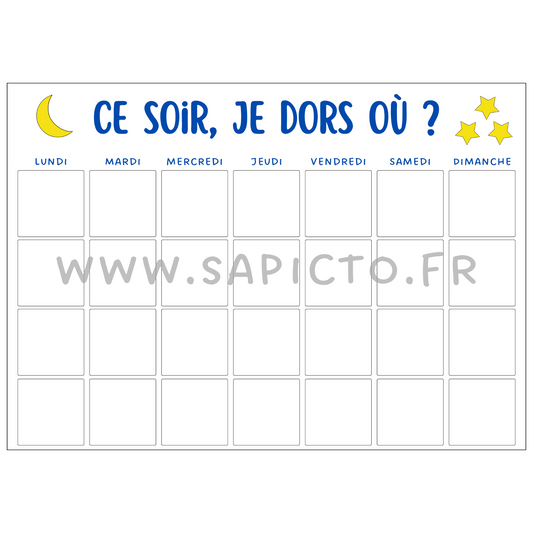 Ce soir, je dors où ?