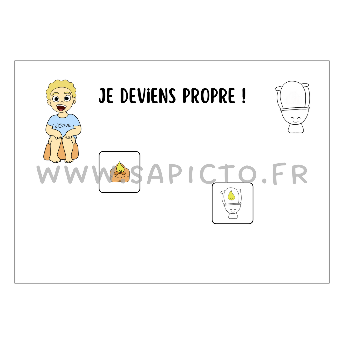 Je deviens propre évolutif